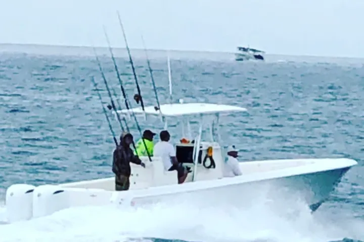 Blue Cowboy charter boat in Key West