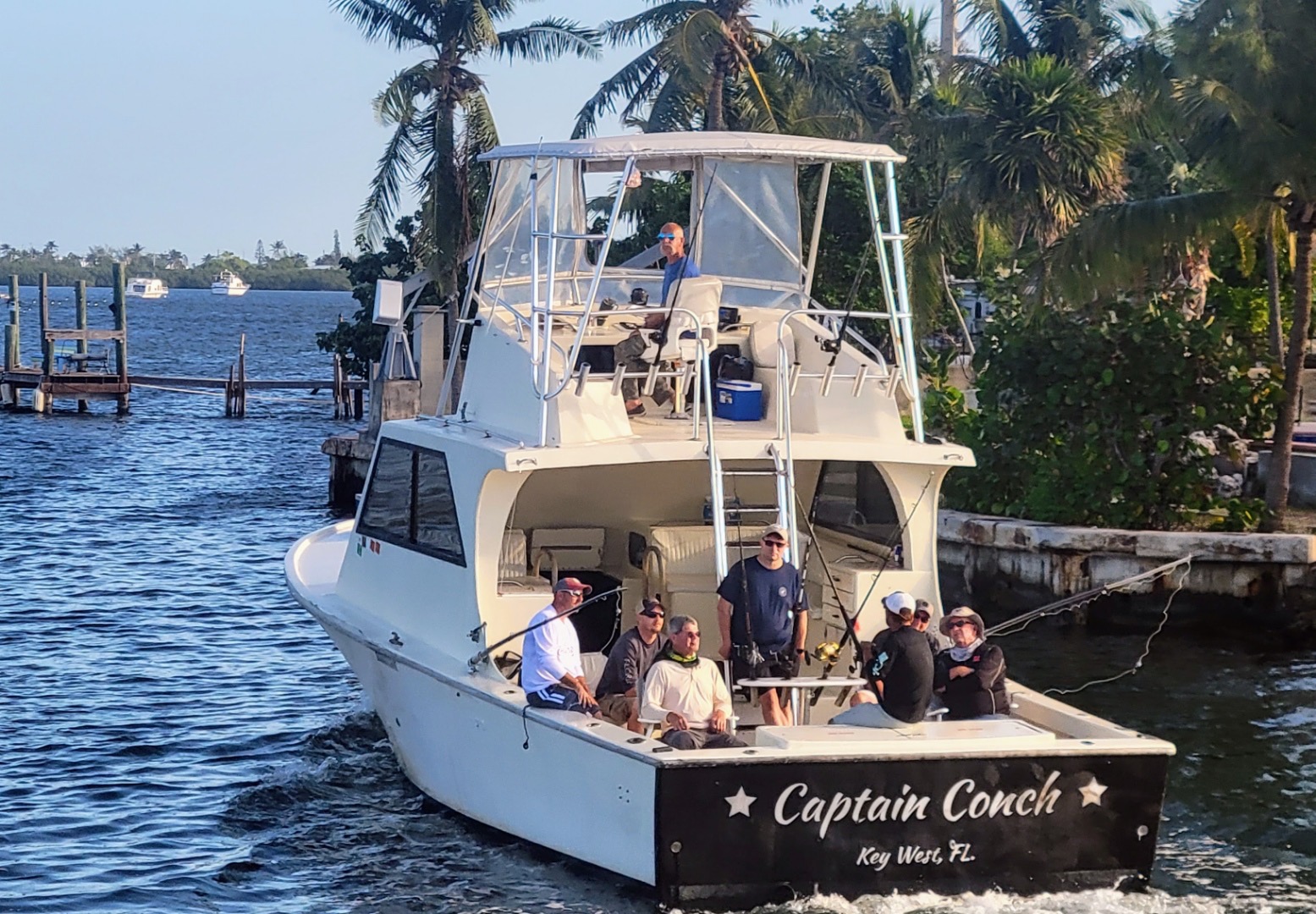 Captain Conch charter boat in Key West