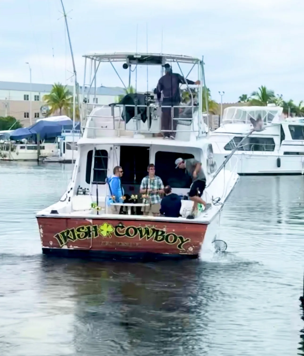 Irish Cowboy charter boat in Key West