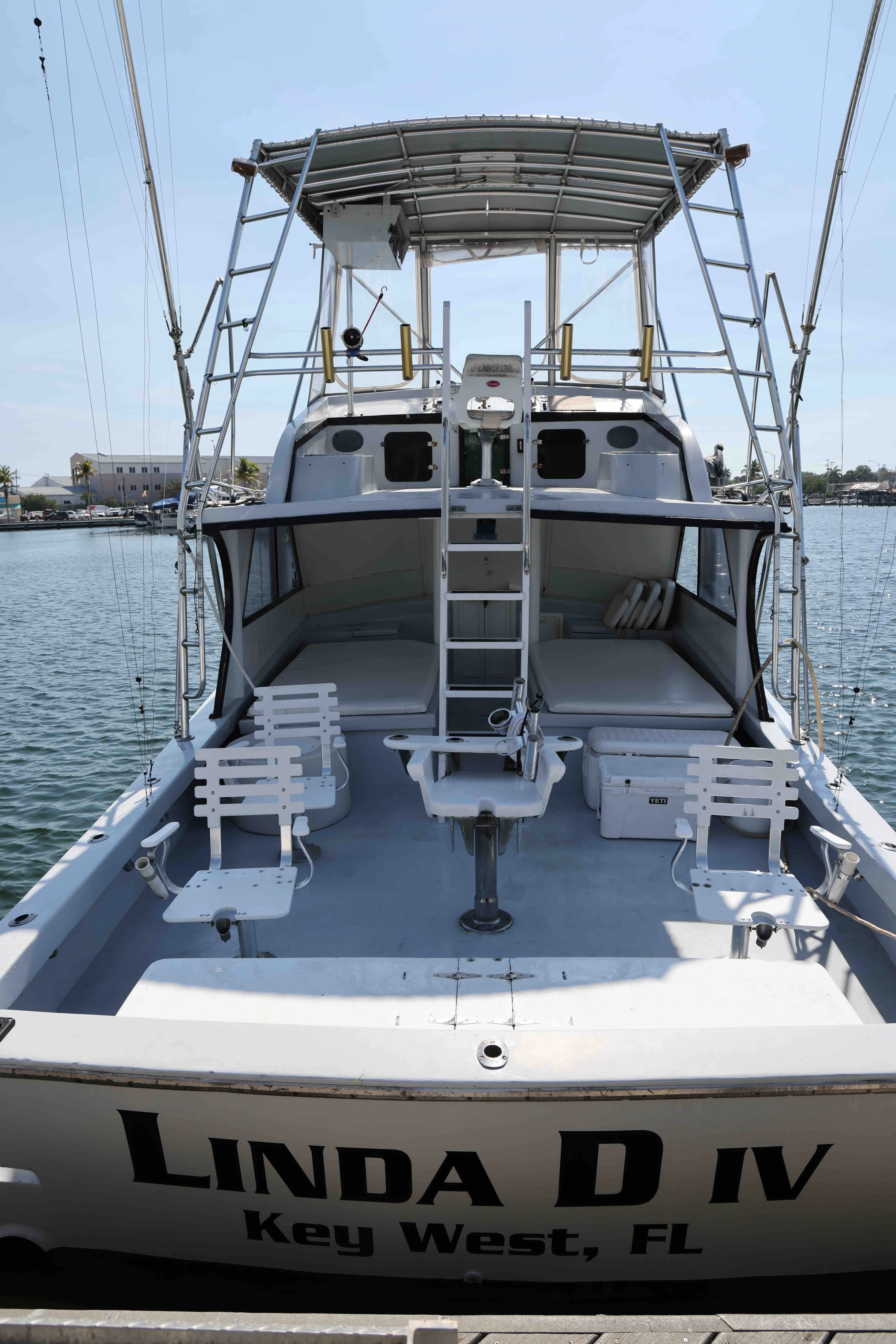 Linda D IV charter boat in Key West